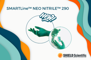 SMARTLine™ NEO NITRILE™ 290: een innovatie op het gebied van comfort en chemische bescherming in het laboratorium.