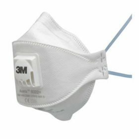 3M 9322 industrieel stofmasker FFP2 voor toxische stoffen, met ventiel