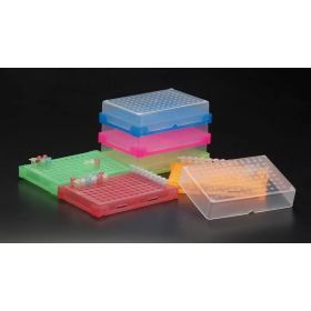 SET: 5x PCR-rack/96 strip 0.2ml. cups, PP + dek.assort.