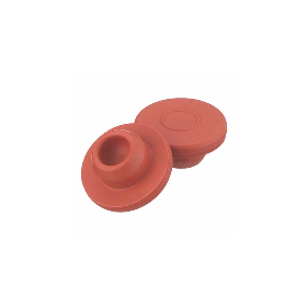 Wheaton Stop "snap on" rood rubber (7x13mm )