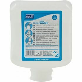 DEB Clear Foam Wash 1L