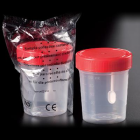 Faecespot 150 ml PP + schroefdop