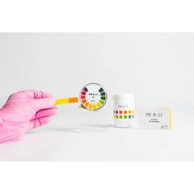 pH-indicatorpapier pH 1 – 11, rol, verpakking van 10