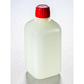 Fles vierkant 500 ml HDPE na H160 verzegelbaar