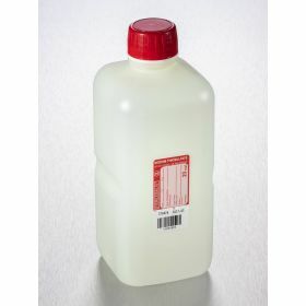 Fles 1000ml HDPE met Na-thiosulfaat 20mg/l, steriel, shaped seal schroefstop