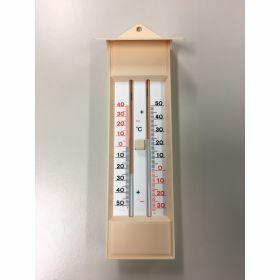 Thermometer min-max (+dakje) -30°C tot +50°C