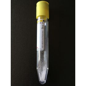 urinetube conisch 9ml gele stop, vacuum, met boorzuur