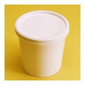 pot voor pathologie 500ml wit PS met hermetische snapcap