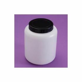 Pot met brede opening 2000 ml met schroefstop en interne indrukstop.