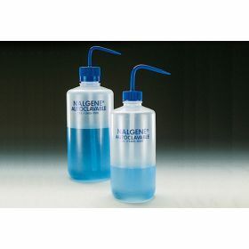 Spuitfles 500ml autoclaveerbaar+ blauwe stop D28mm