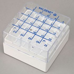 cryobox voor 5x5 cryovials 1.2-2ml (per 8 stuks)