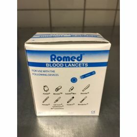 Romed Bloedlancet - blauw  