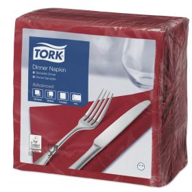 Servet TORK Advanced BORDEAUX 2-laags 40x40cm