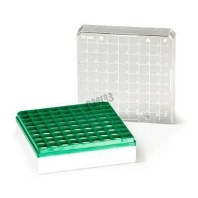 Cryobox PC groen vr. 81 tubes 1-2ml