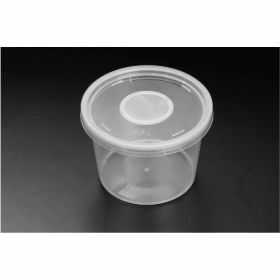 SPL Insectenkweekpot rond PP 120x80mm + ventilatiedeksel 40mm