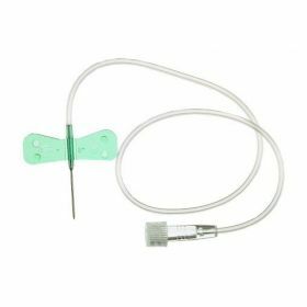 Vleugelnaald Surflo luer 21Gx3/4" - groen