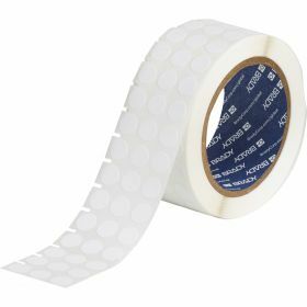 Rol: 3000 etiketten nylon wit D12,07mm THT-144-499-3