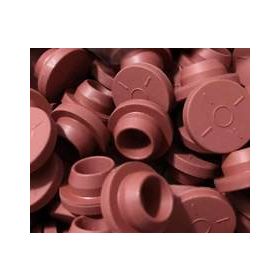 Butyl stopjes rood voor vials D20mm