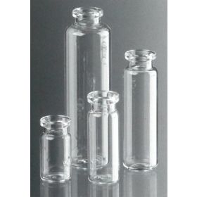 Crimp top vial wit glas  20x55mml - 10ml