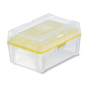 TipBox, leeg, voor 1000 µl tips + rekje