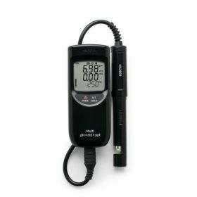 Waterbestendige draagbare pH/EC/TDS/T° meter