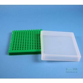 Eppi32 cryobox 12x12 vr 0,2ml PCR tube,groen