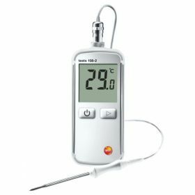 Testo 108-2 Waterdichte thermometer met afsluitbare voeler, 300°C