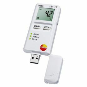 Testo 184-T2 USB temperatuur datalogger met display, 150 dagen, 70°C