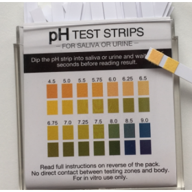 pH  Indicatorstrips  4,5 -> 9 (per 100)