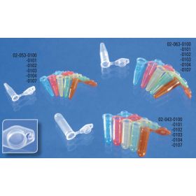 Cup type eppendorf 0,5ml met SafeFit deksel naturel 