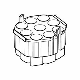 Eppendorf Set: 2 Adapters 9x 50ml/1x microplate voor S-4xUniversal