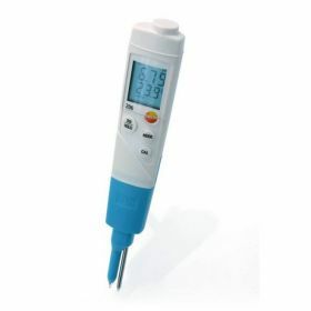 Testo 206-pH2 - pH/temperatuurmeter voor semi harde stoffen, 60°C/14pH