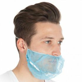 PP baardmasker non-woven detecteerbaar blauw DTECT