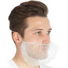 PP baardmasker non-woven wit 46cm x 20cm