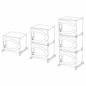 Stapelset voor 3x ES-20/80