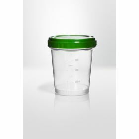 Staalpot 400ml - PP - groene schroefdop (niet gemonteerd) 