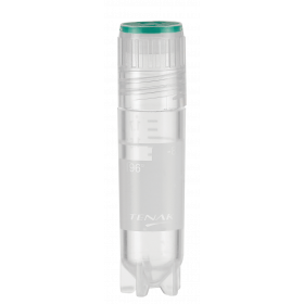 Cryovial 2ml slimtube 47,6mmH zelfstaand externe schroefdop ST