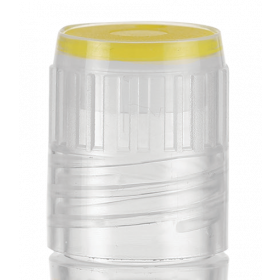 Color insert voor Cryovial slimtube - geel