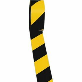 vloermarkeertape zwart geel,50mmx33m,Rocol RS56015