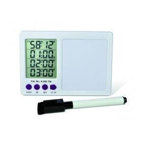 Timer met whiteboard - 4 kanalen