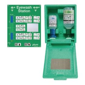 Oogspoelbox met 2 flessen (200/500ml) oogspoeling