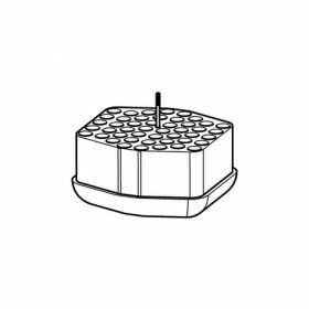 Eppendorf SET: 2 Adapters 46x Ø12x107mm/5ml FACS voor S-4xUniversal