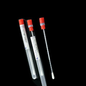 Delta-swab flocked nasofaryngeal droog in flowpack ST/1