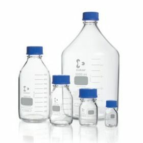 Duran fles 2L, rond, schroefdop GL45 + ring