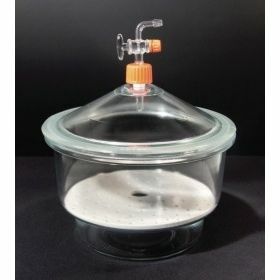 Exsiccator glas met deksel D 380 mm