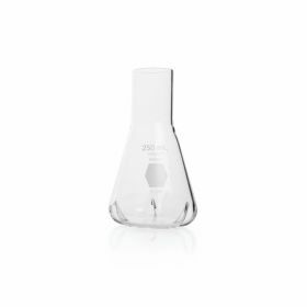 Baffled erlenmeyer 250ml rechte hals