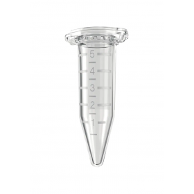 Tubes 5,0 mL, Forensic DNA Grade, kleurloos