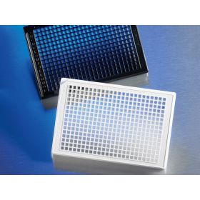 Corning® 384-well platen, TC behandeld, zwart, steriel