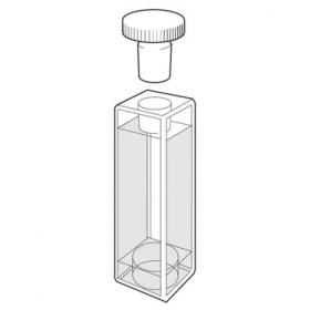 Macrocuvet Quartz, 21-Q-2, 2 mm + PTFE-stop, 700 µl