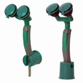 Hand-oogdouche 2 sproeikoppen - wand/tafelmontage